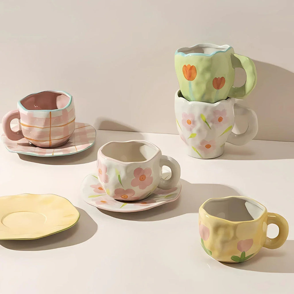 Cedarcombe Ceramic Mug & Saucer