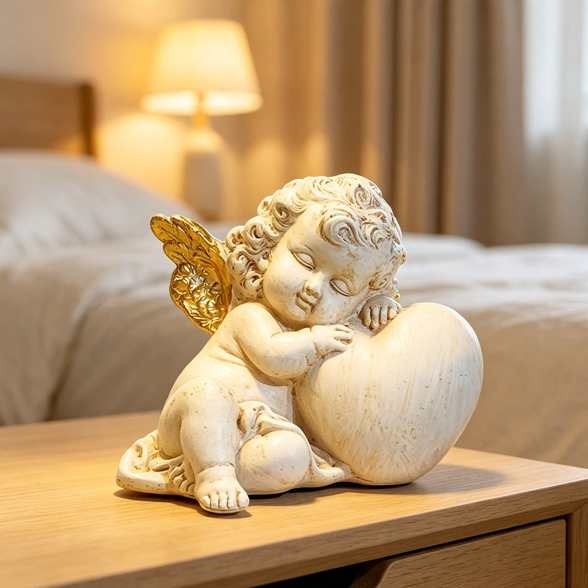 Charming Angel Figure with Heart Motif | Kelmera