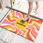 Charming Floral Welcome Mat | Kelmera
