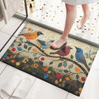 Charming Floral Welcome Mat | Kelmera