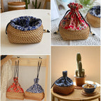Charming Storage Bag made of Hand-Woven Rattan | Kelmera