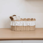Charming Storage Basket with Ruffle Detail | Kelmera