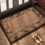 Checkerboard Pattern Welcome Mat | Kelmera
