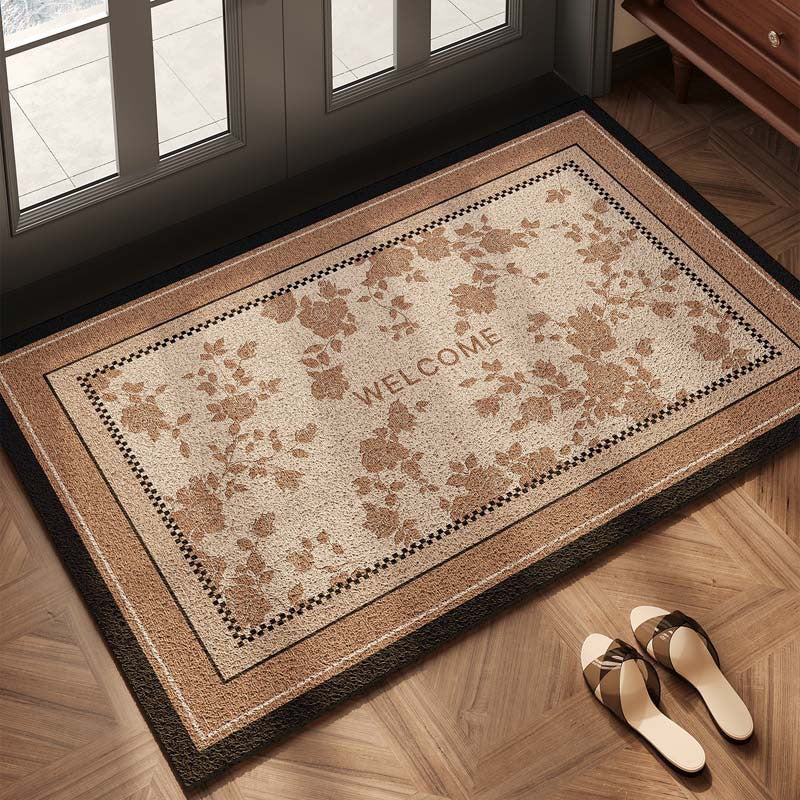 Checkerboard Pattern Welcome Mat | Kelmera