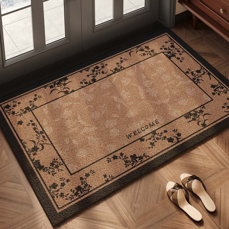 Checkerboard Pattern Welcome Mat | Kelmera