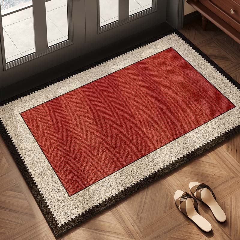 Checkerboard Pattern Welcome Mat | Kelmera