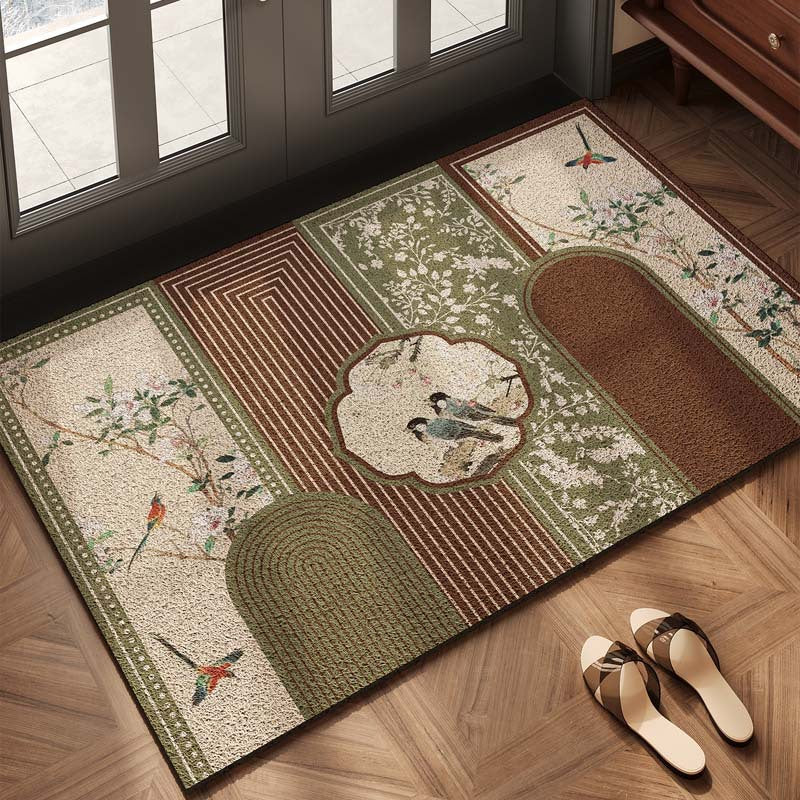 Checkerboard Pattern Welcome Mat | Kelmera