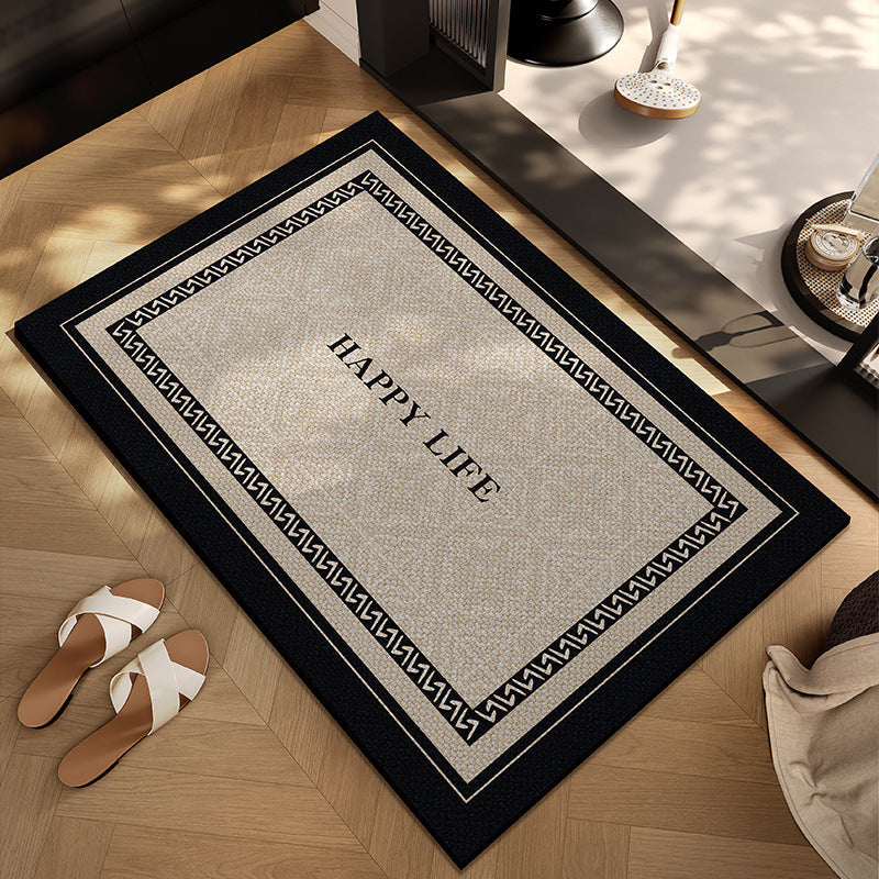 Checkerboard Patterned Entryway Mat | Kelmera