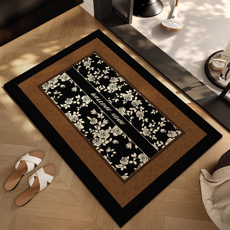Checkerboard Patterned Entryway Mat | Kelmera