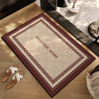 Checkerboard Patterned Entryway Mat | Kelmera