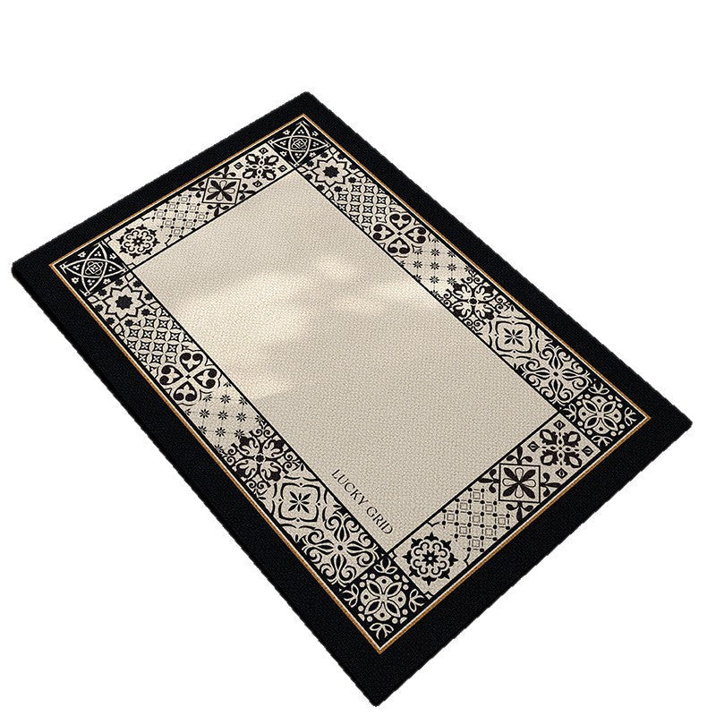 Checkerboard Patterned Entryway Mat | Kelmera