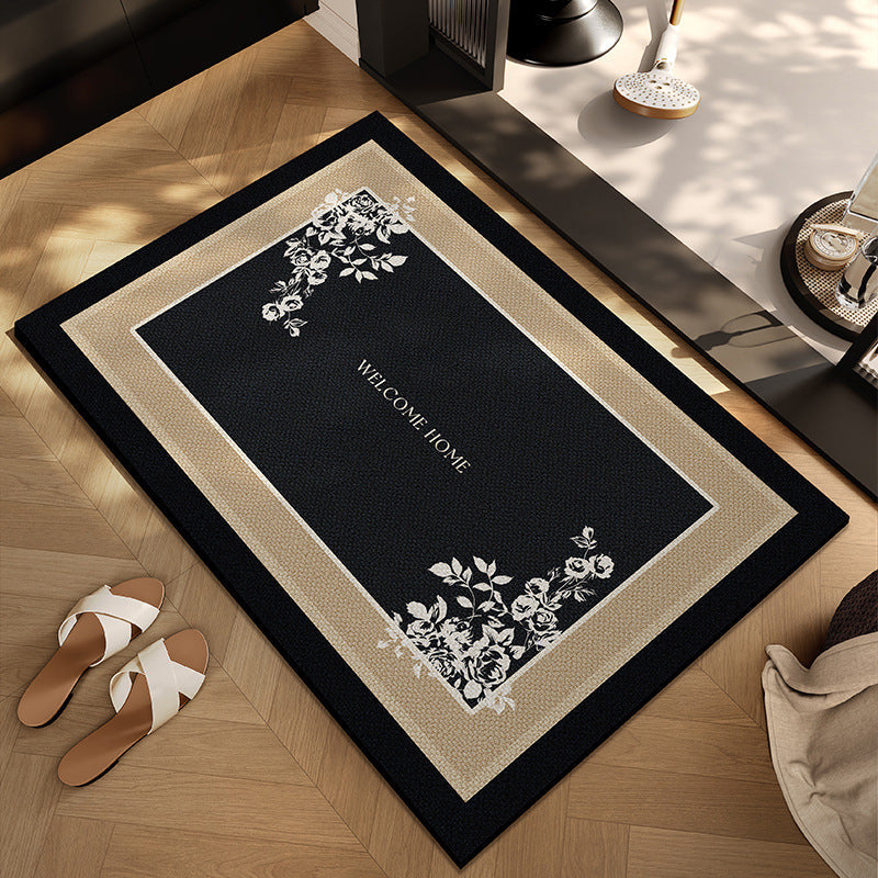 Checkerboard Patterned Entryway Mat | Kelmera
