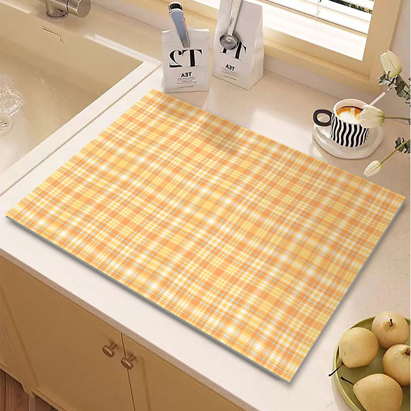 Checkered Kitchen Mat | Kelmera