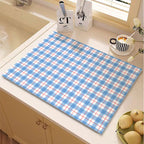 Checkered Kitchen Mat | Kelmera