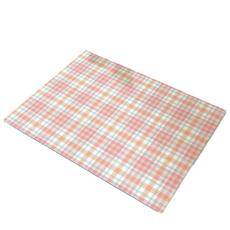 Checkered Kitchen Mat | Kelmera
