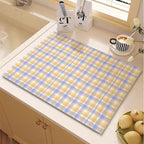 Checkered Kitchen Mat | Kelmera