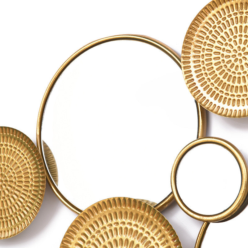 Chic Interconnected Circular Mirror Ensemble | Kelmera