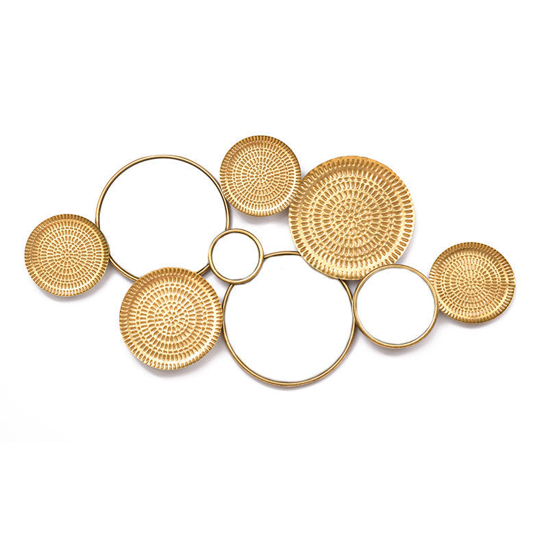 Chic Interconnected Circular Mirror Ensemble | Kelmera