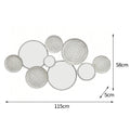 Chic Interconnected Circular Mirror Ensemble | Kelmera