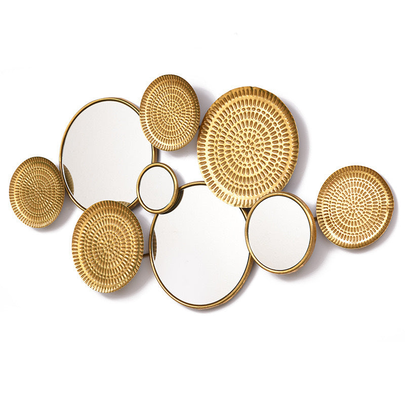 Chic Interconnected Circular Mirror Ensemble | Kelmera