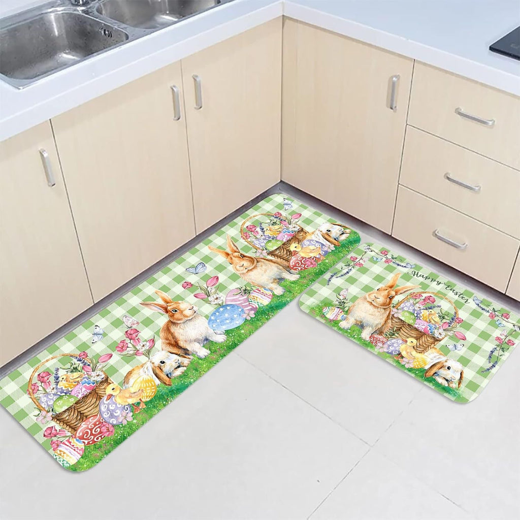 Children's Easter-Themed Kitchen Floor Mat | Kelmera