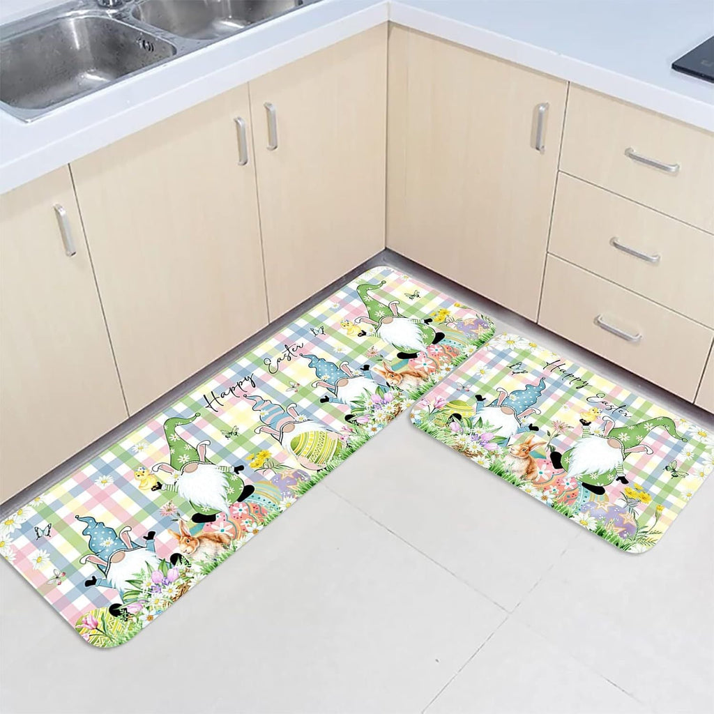 Children's Easter-Themed Kitchen Floor Mat | Kelmera