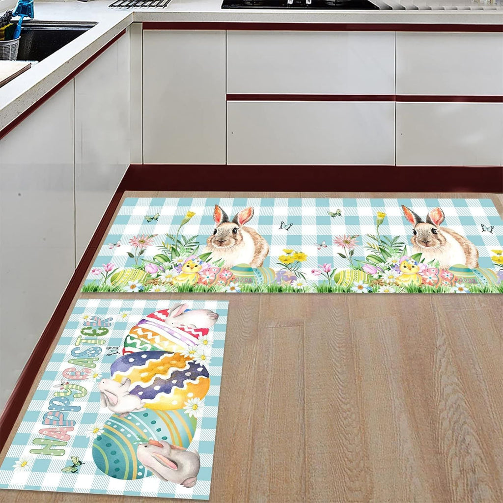 Children's Easter-Themed Kitchen Floor Mat | Kelmera