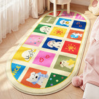 Children's Playful Animal Design Area Rug | Kelmera