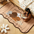 Children's Playful Animal Design Area Rug | Kelmera