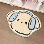 Children's Playful Cat-Shaped Area Mat | Kelmera