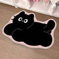 Children's Playful Cat-Shaped Area Mat | Kelmera