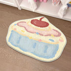 Children's Playful Cat-Shaped Area Mat | Kelmera