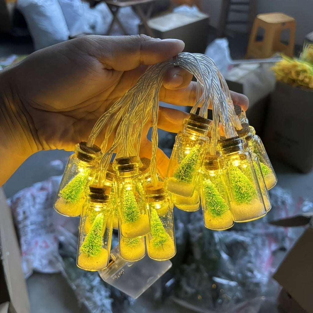 Christmas Snow Globe LED Lamp String Lights | Kelmera