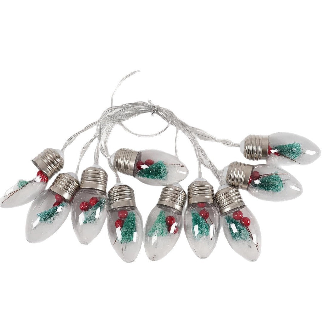 Christmas Snow Globe LED Lamp String Lights | Kelmera