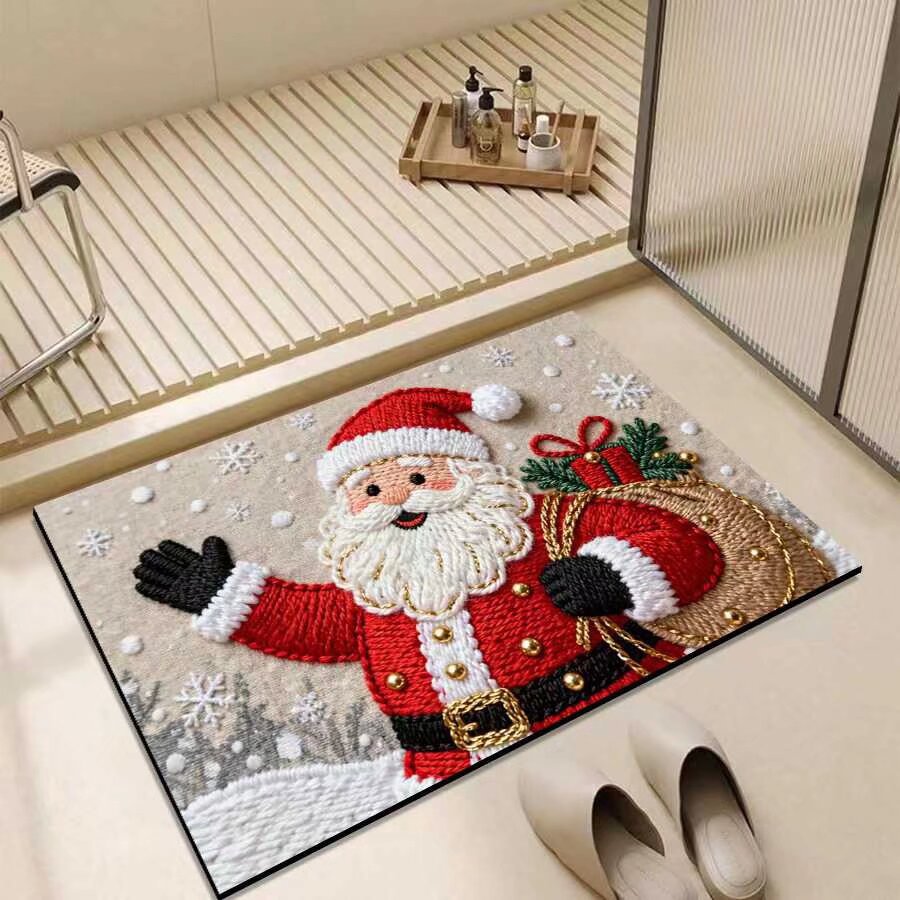 Christmas-Themed Entrance Mat | Kelmera