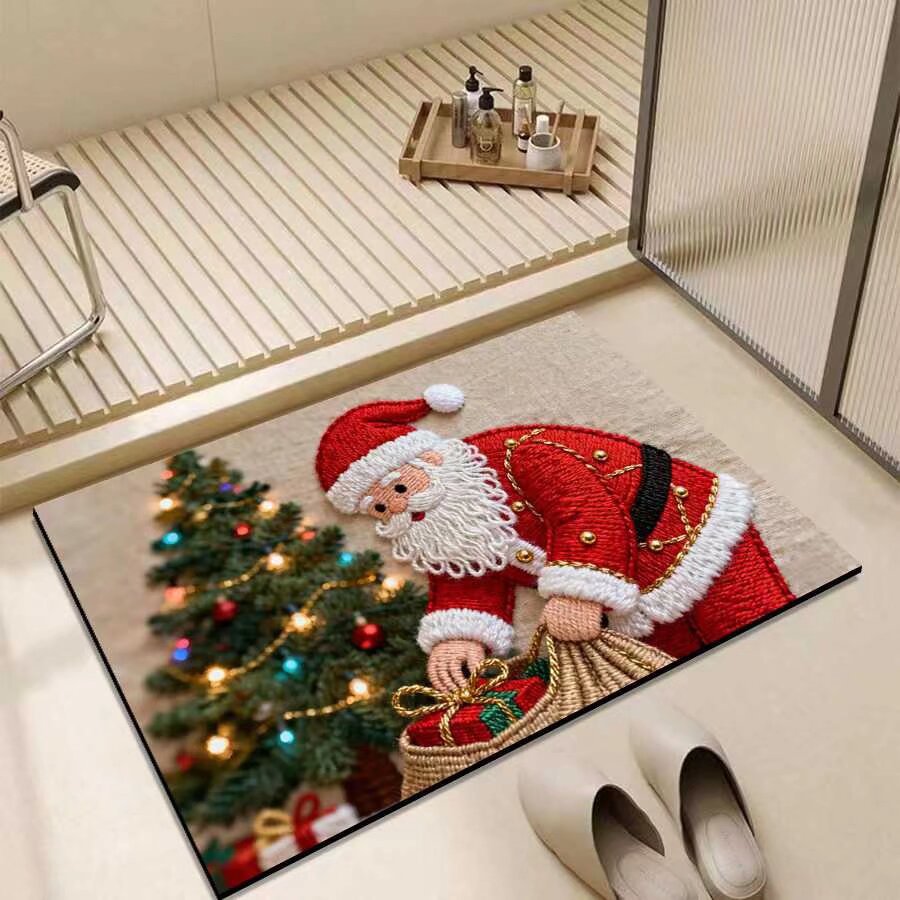 Christmas-Themed Entrance Mat | Kelmera