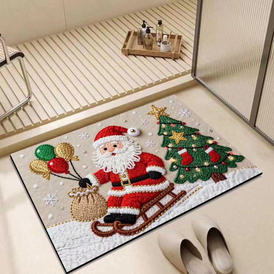 Christmas-Themed Entrance Mat | Kelmera