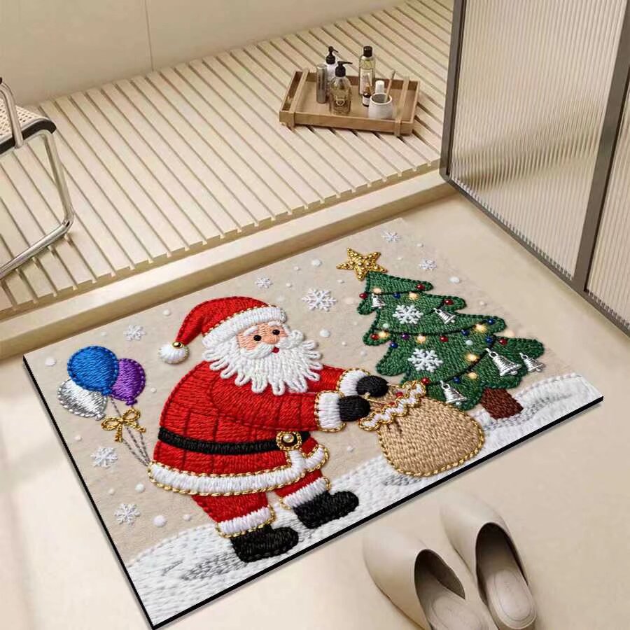 Christmas-Themed Entrance Mat | Kelmera
