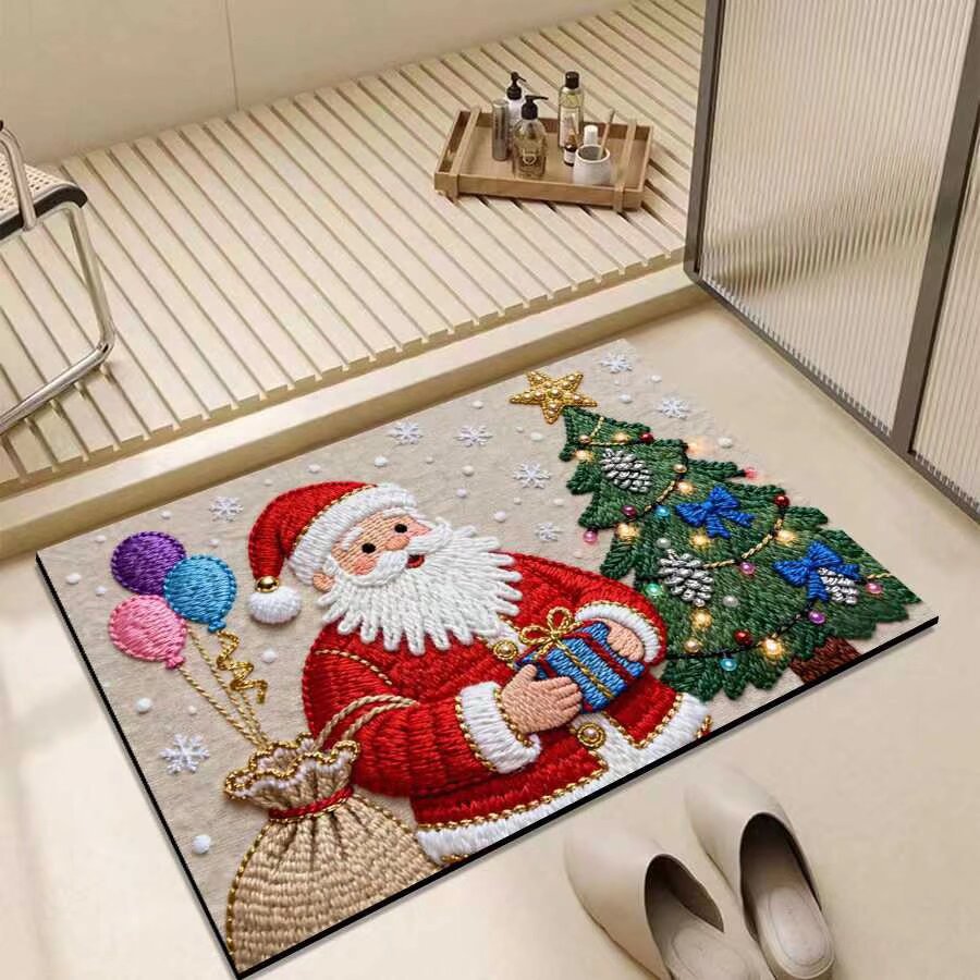Christmas-Themed Entrance Mat | Kelmera