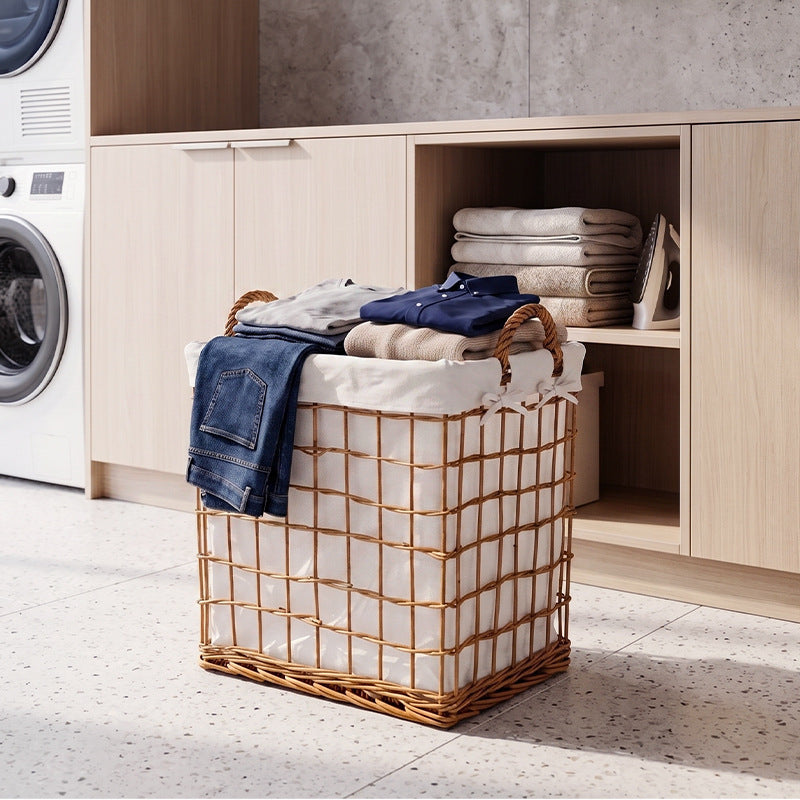 Classic Storage Basket with Removable Fabric Insert | Kelmera