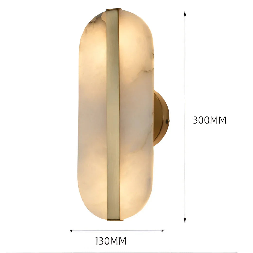Clovecombe Alabaster Wall Lamp