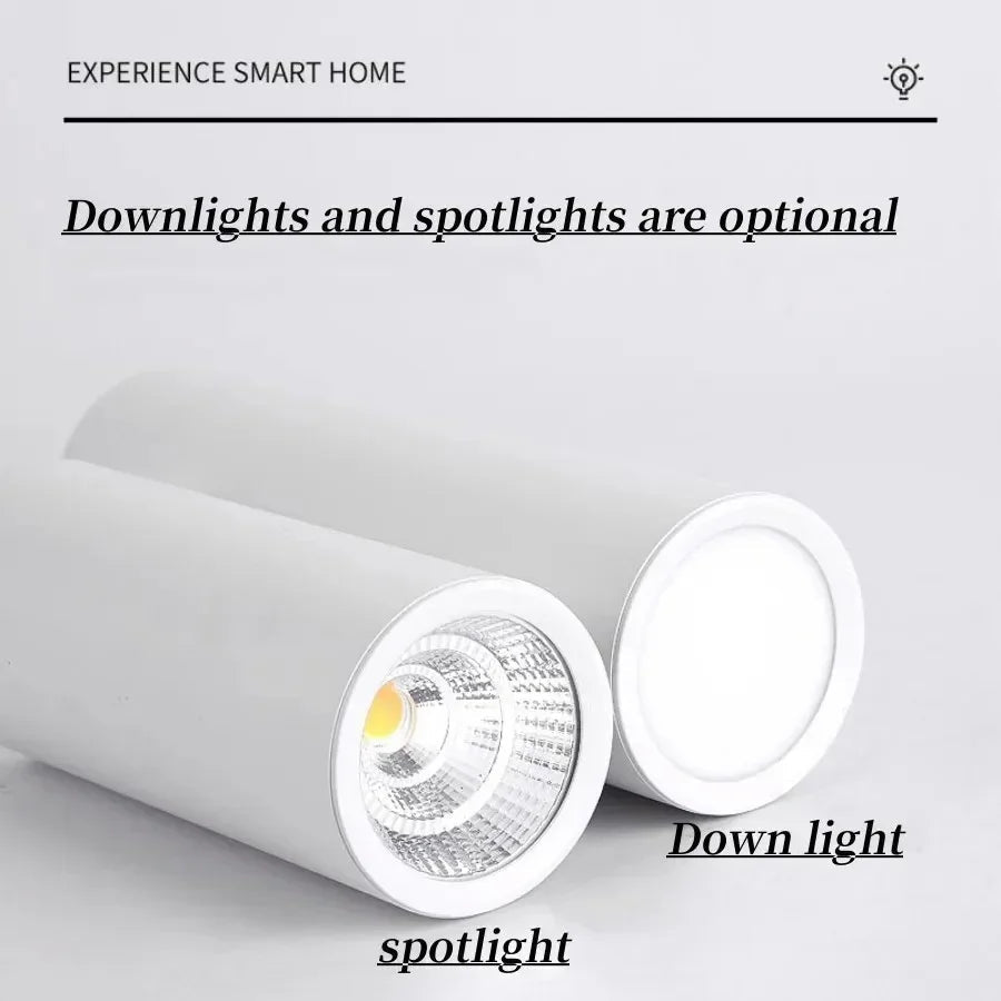 Clovemere Black LED Surface Mounted Downlight