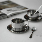 Clyndia Steel Coffee Cup