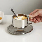 Clyndia Steel Coffee Cup