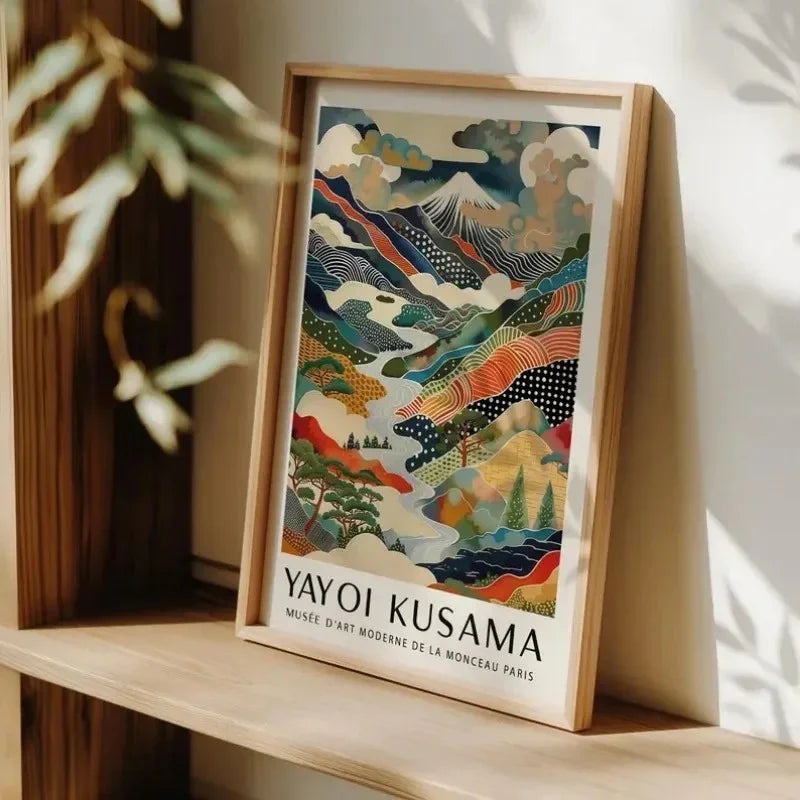 Clyresa Mount Fuji Canvas Wall Art
