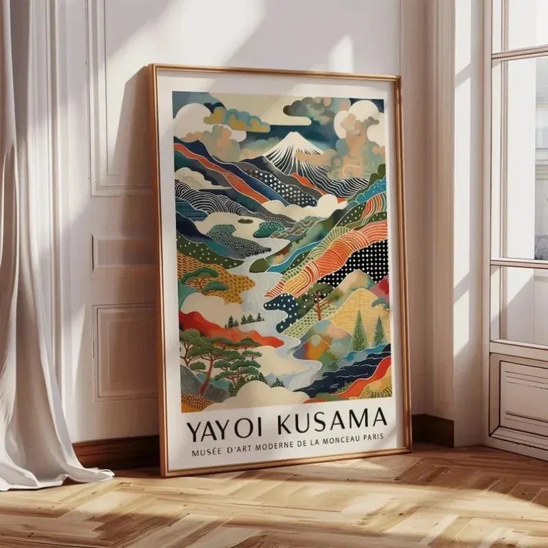 Clyresa Mount Fuji Canvas Wall Art