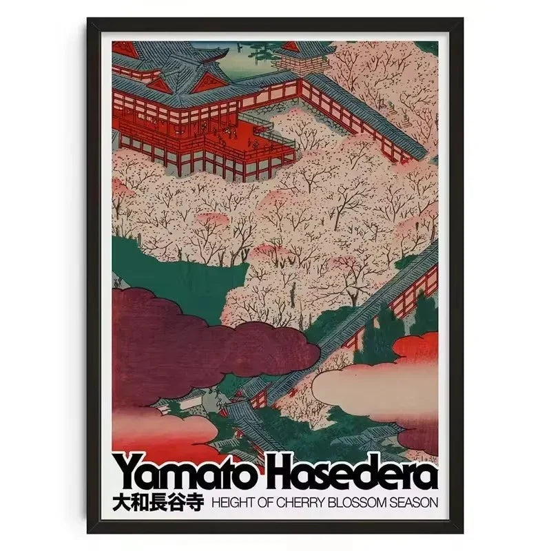 Clyresa Mount Fuji Canvas Wall Art