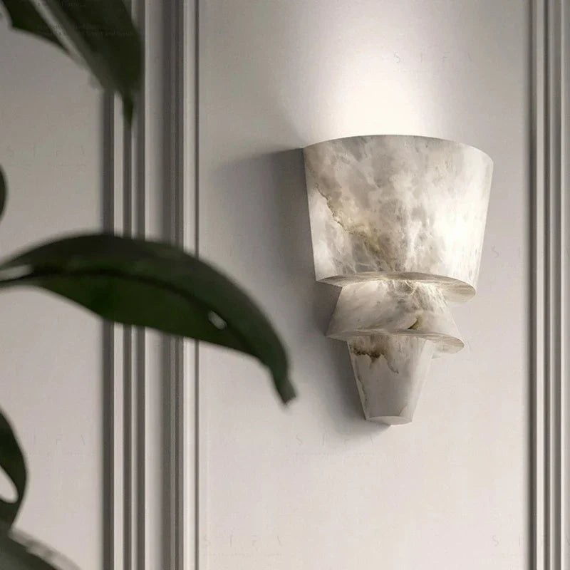 Clyvyra Marble Wall Light