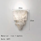 Clyvyra Marble Wall Light