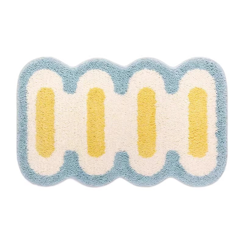 Coastal Starfish Themed Bath Mat | Kelmera